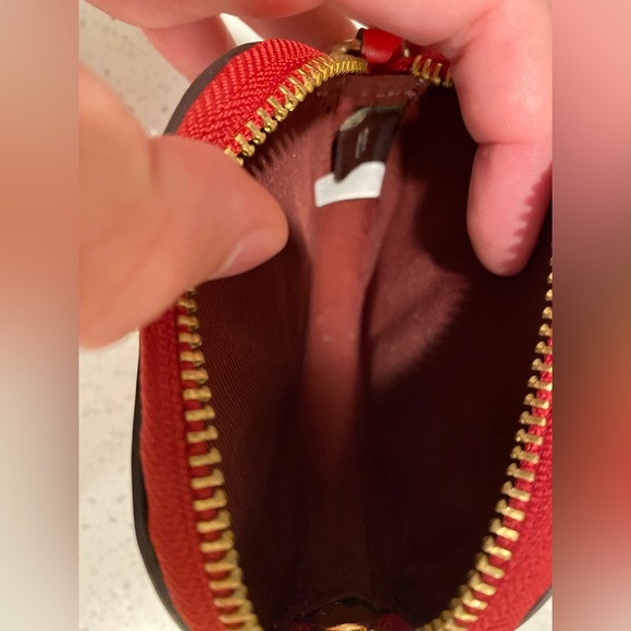 NWT Coach Strawberry Coin Pouch - Picture 10 of 10